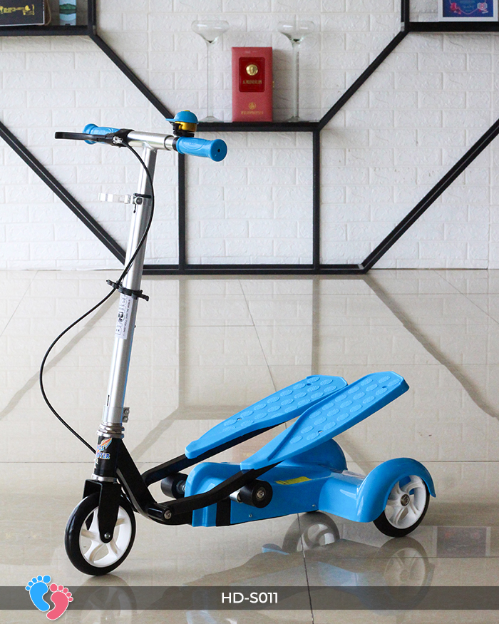 Xe trượt Scooter 3 bánh có bàn đạp tải trọng cao Broller BABY PLAZA LZ-011