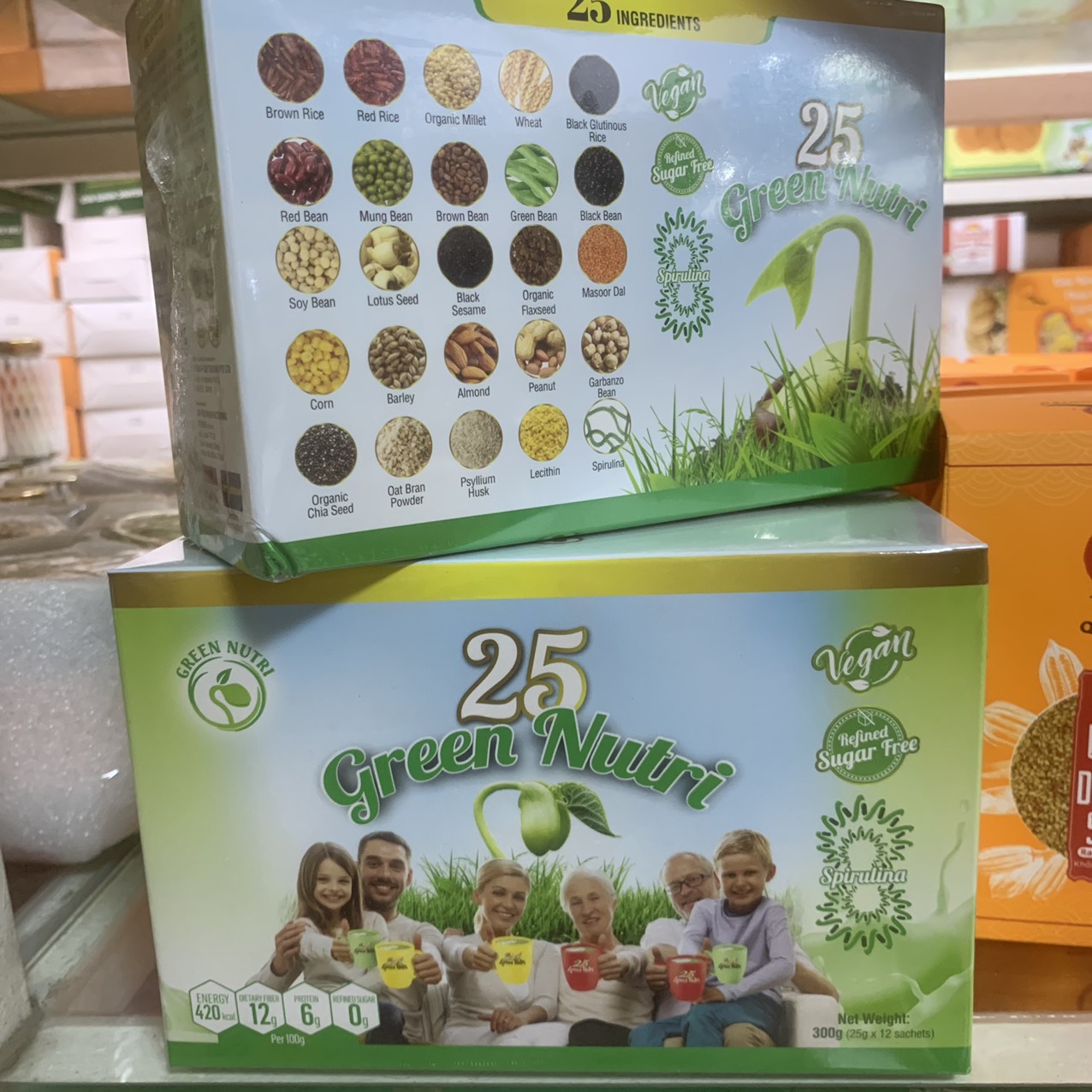 25 green nutri - sữa hạt ngũ cốc chính hãng 300g