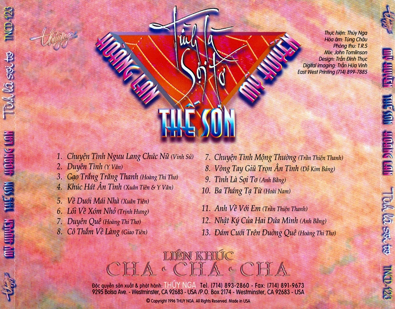 Bộ 3 đĩa cd liên khúc chachacha rumba