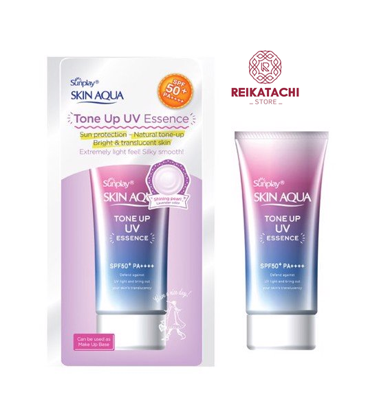 Kem chống nắng Rohto Skin Aqua Tone Up UV Essence SPF50+ PA++++ 80g