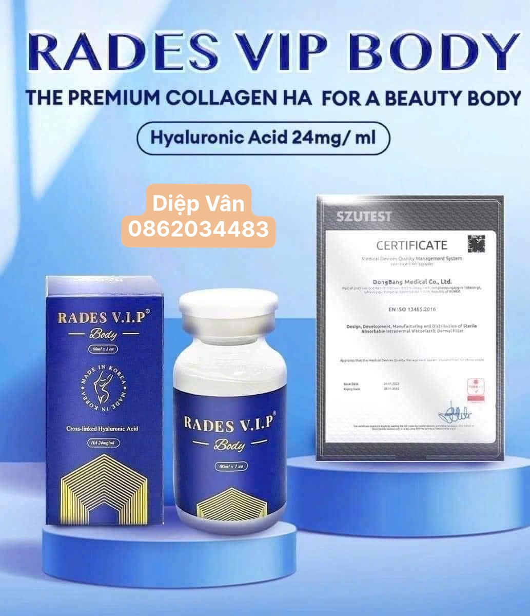 Filler Rades body hàn quốc