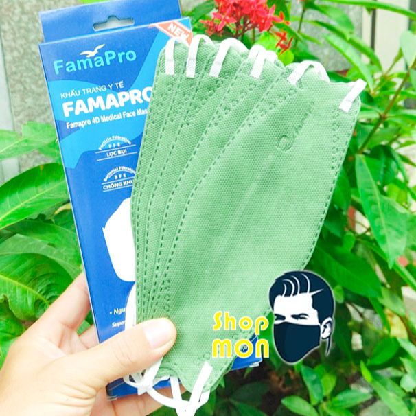 Khẩu Trang 4D, Khẩu trang kf94 Kháng Khuẩn Hàng cao cấp chính hãng Nam Anh Famapro