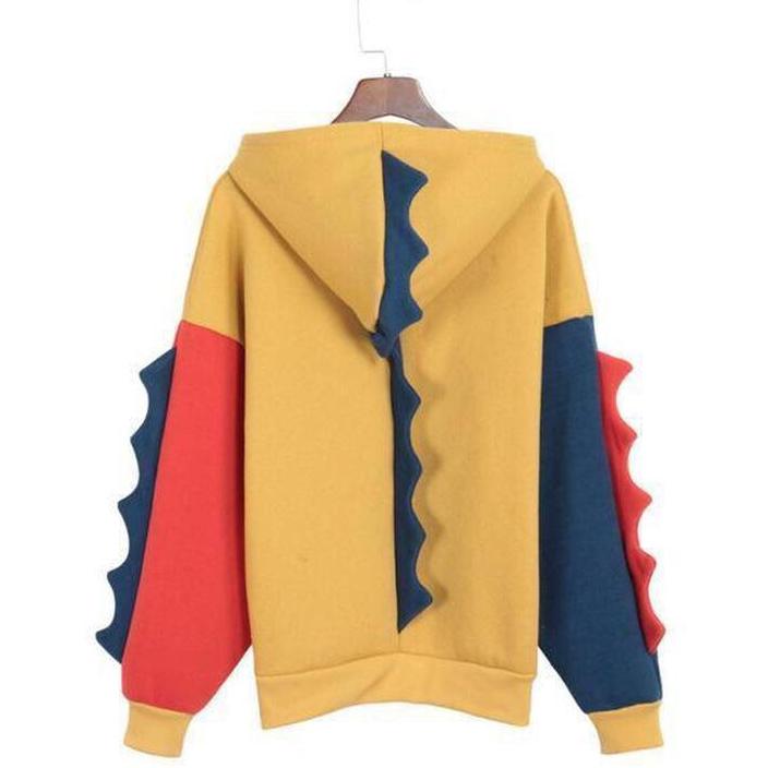 Lan Chi LuxuryÁo Hoodie thời trang Free size cho nam nữ kiểu dáng Khủng Long Đáng Yêu CNC21