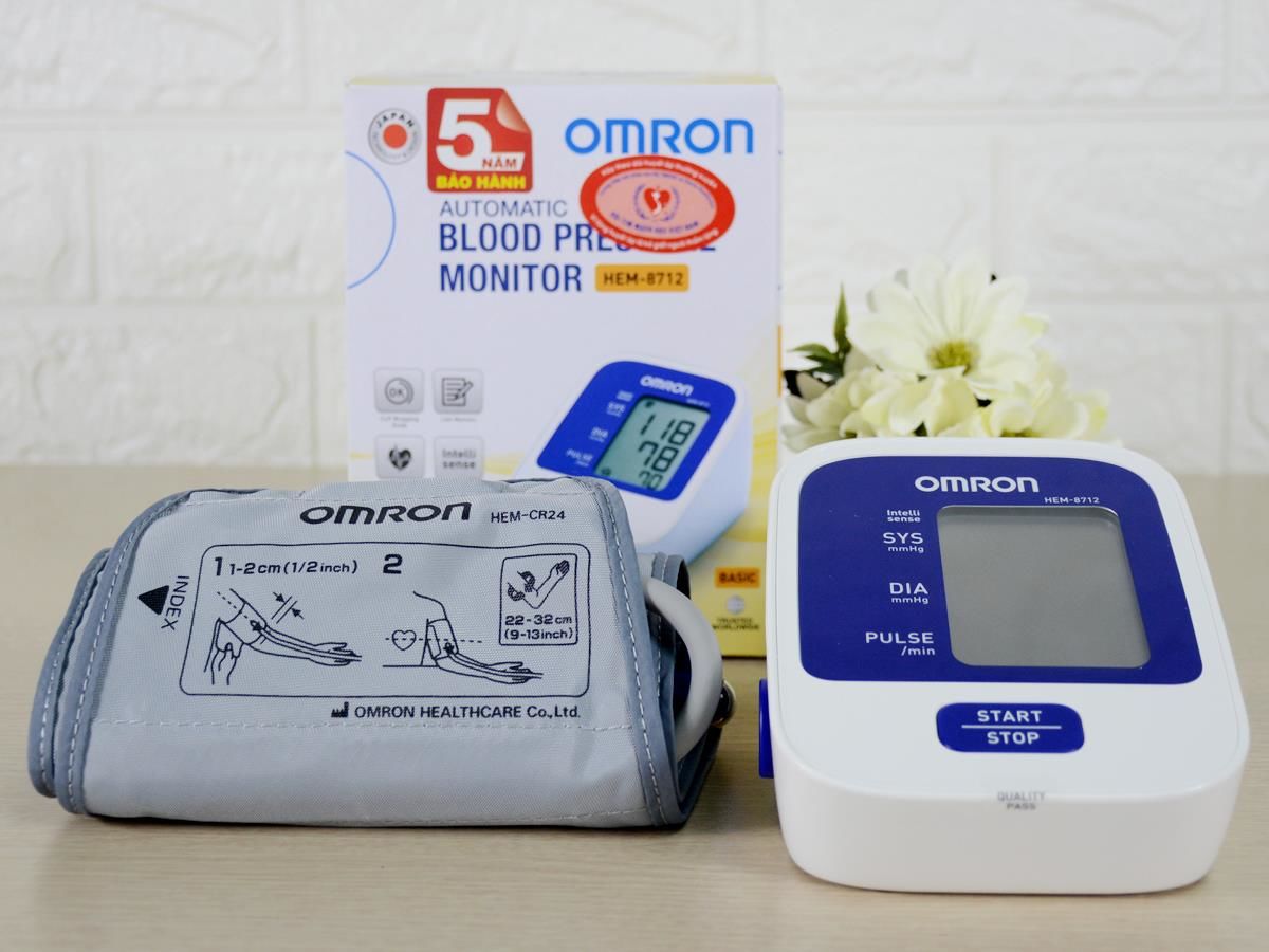 [HCM](XẢ DỌN KHO) Máy Đo Huyết Áp Hiện Đại - Kết Quả Nhanh Chính Xác - Giá Tốt Máy Đo Huyết Áp Bắp Tay Omron Hem-8712 Công Nghệ Intellisense Màn LCD Lớn Dễ Đọc Kết Quả Nhỏ Gọn Sử Dụng Đơn Giản Giúp Thao Tác Nhanh Và Tiện Lợi