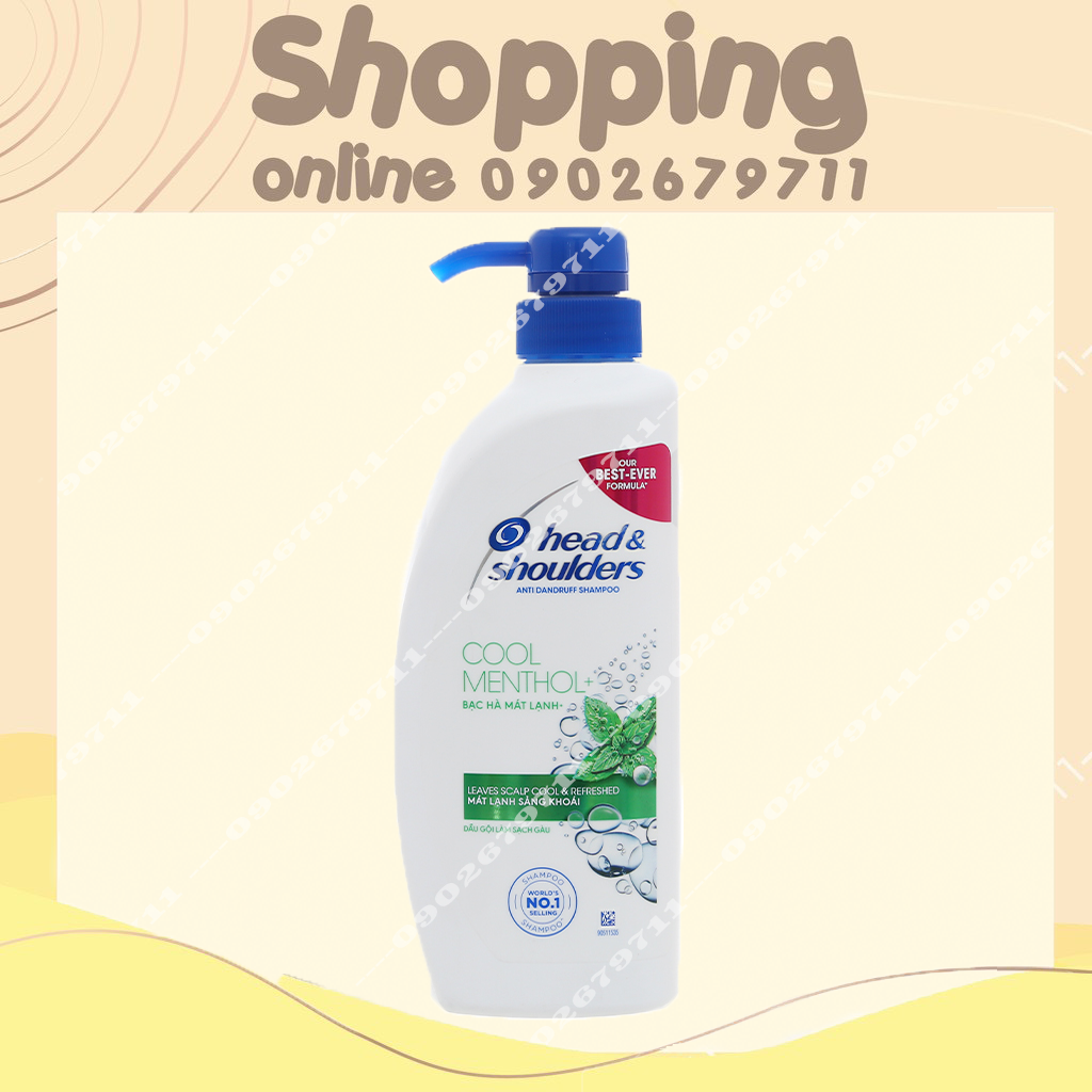 Dầu gội Head & Shoulder Thái Lan 450ml - Bạc hà
