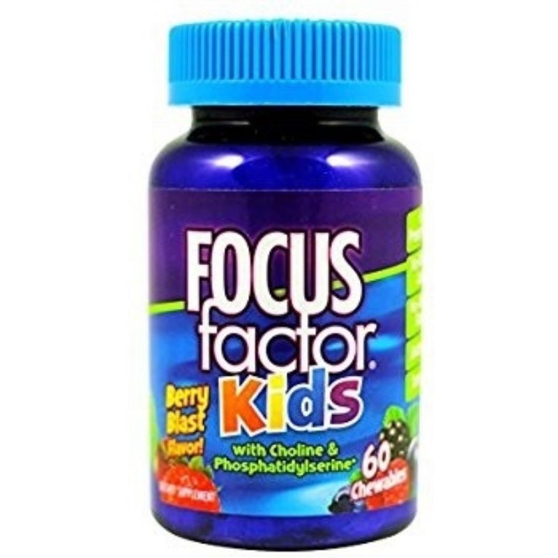 Kẹo dẻo cho trẻ bổ sung vitamin focus factor kids của mỹ 60 viên