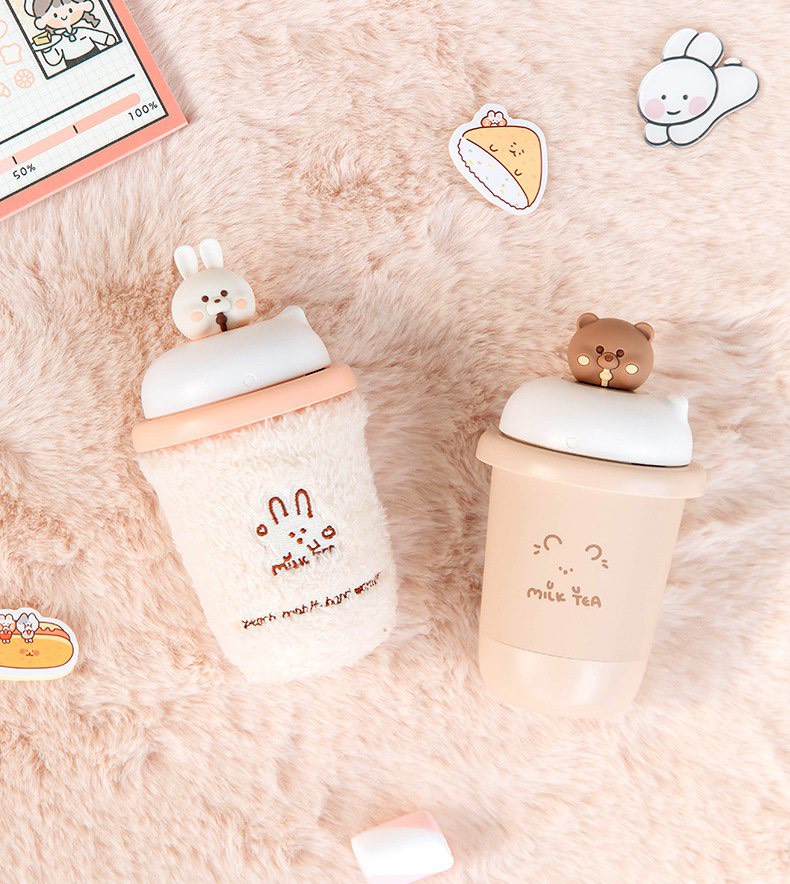 Máy sưởi ấm mini cầm tay remax kiêm sạc dự phòng 10000mah hình cốc trà sữa siêu đáng yêu bảo hành 6 tháng đổi mới