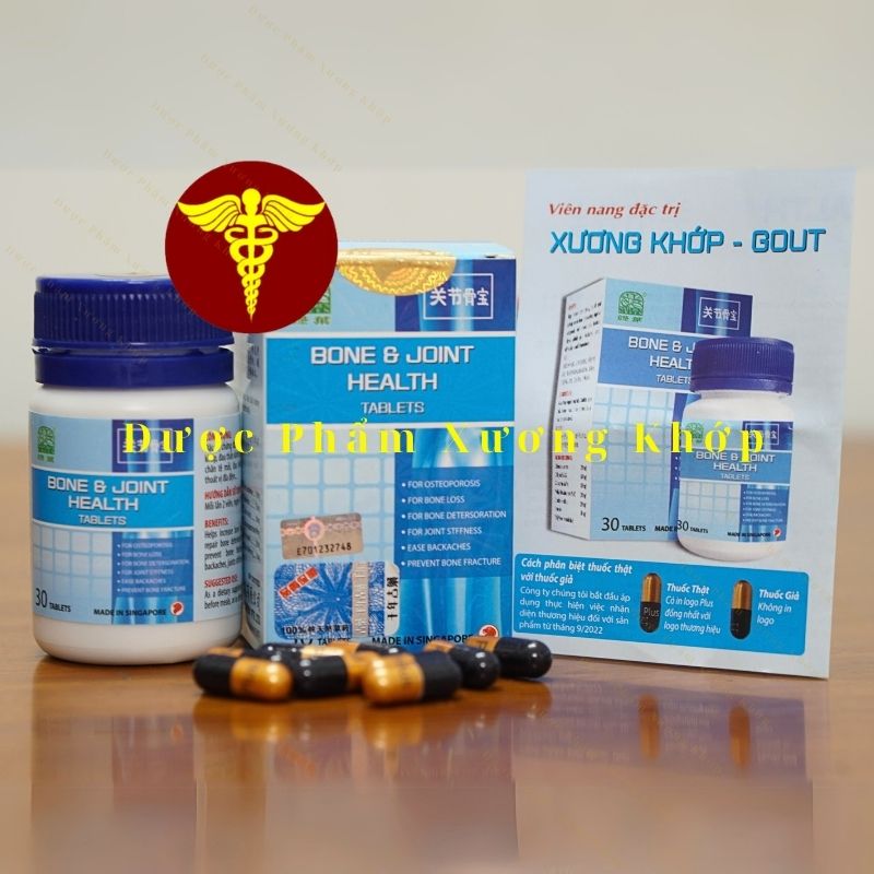 BONE JOINT HEALTH 30 Viên Tablet Singapore - Hỗ Trợ Xương Khớp