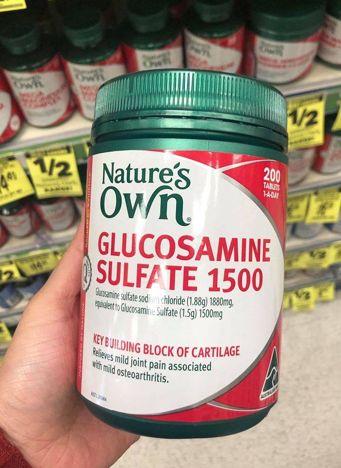 Glucosamin Nature's Own Sulfate 1500 200 Tablets