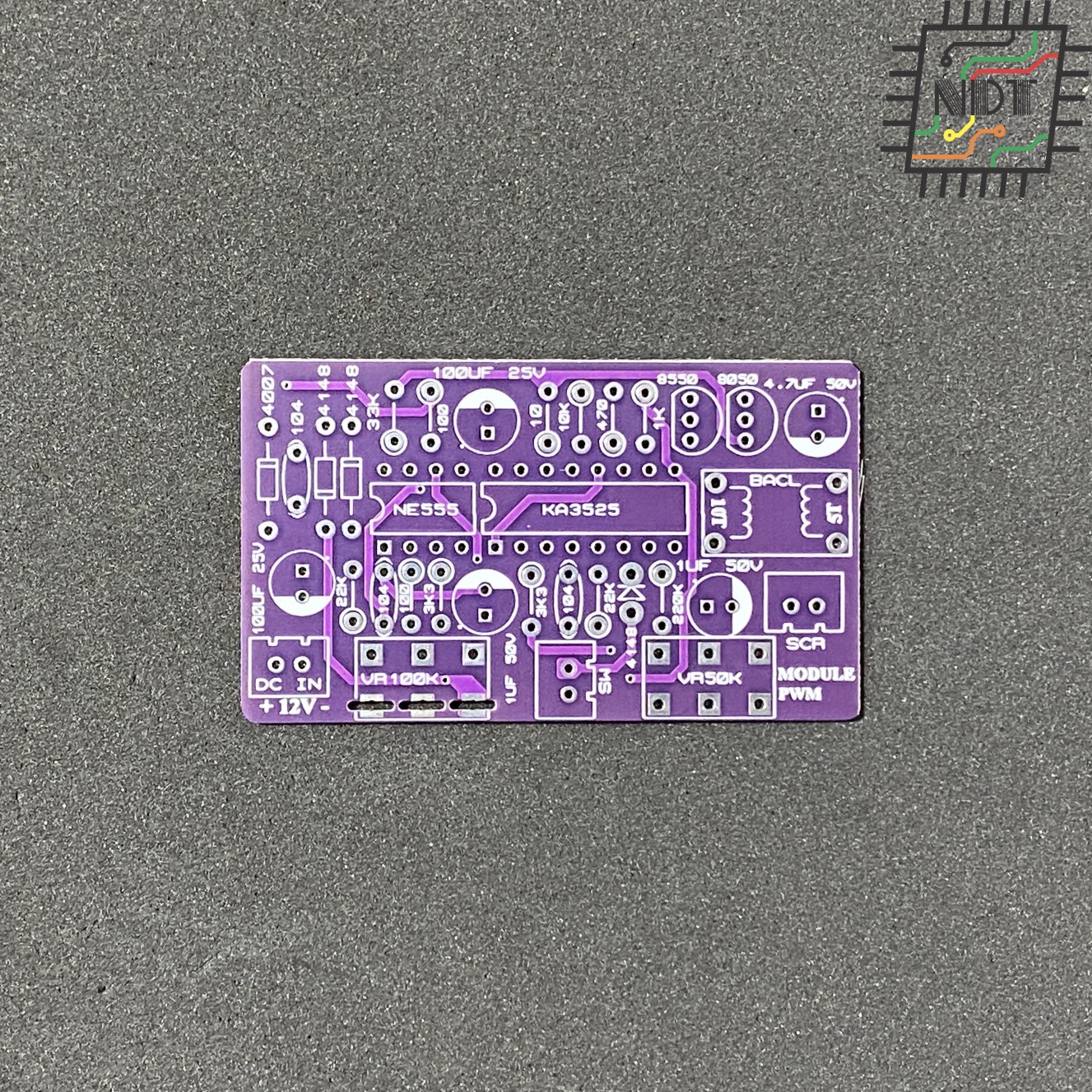Combo 5 pcb mạch băm xung cách ly ka33525 ne555 chỉnh duty