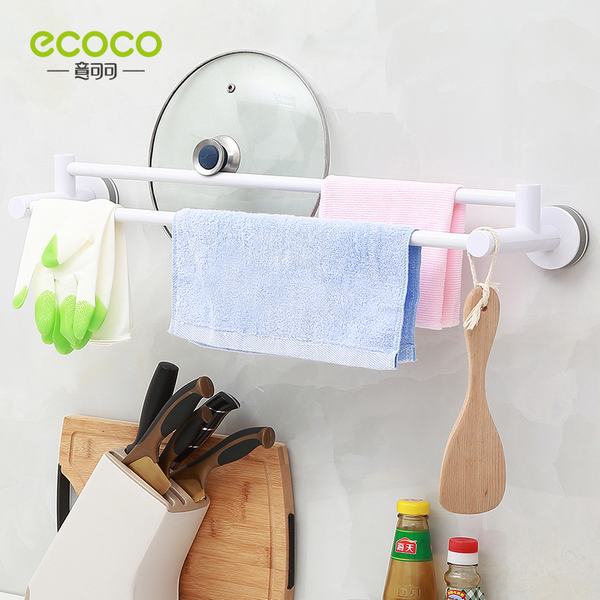 Giá treo đồ nhà tắm hay nhà bếp 2 thanh Ecoco 1609