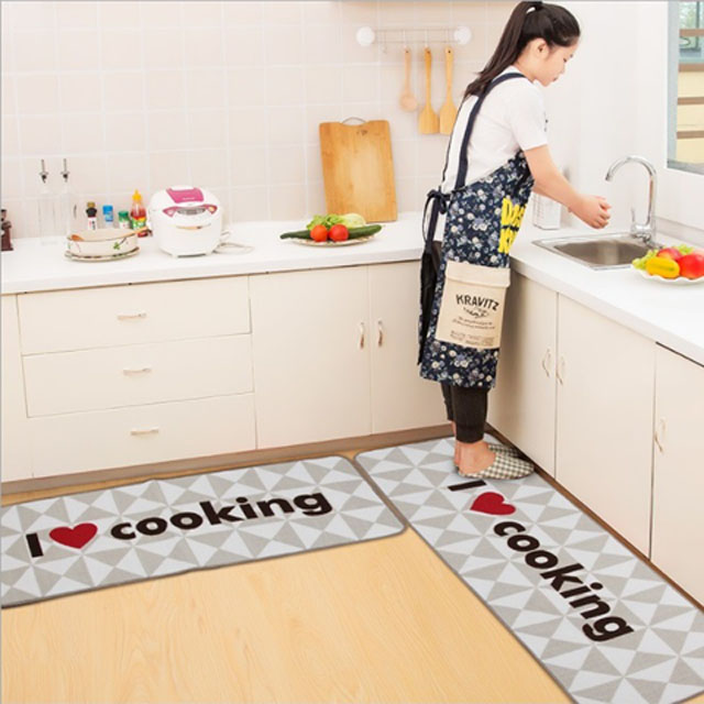 [HCM]Combo 2 Thảm Trải Sàn Nhà Bếp (120x40 cm và 60x40 cm)