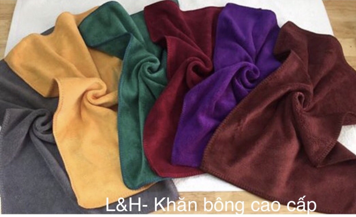 Khăn mặt kích thước 30 * 50 microfiber