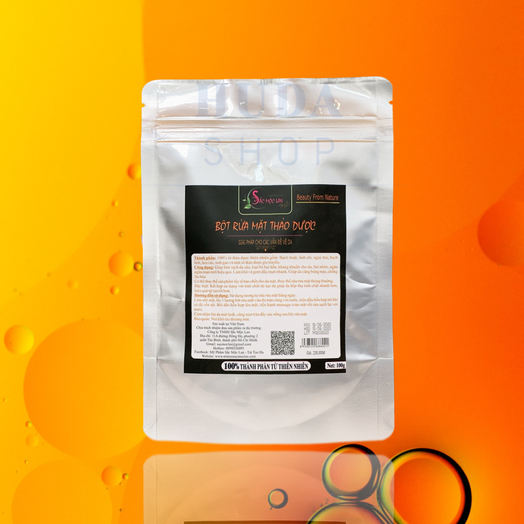 BỘT RỬA MẶT THẢO DƯỢC SẮC MỘC LAN