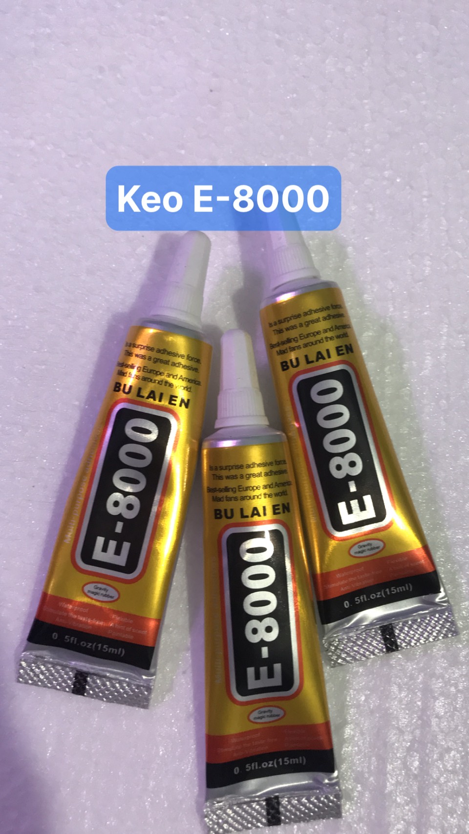 Keo dán màn hình điện thoại E8000 15ml