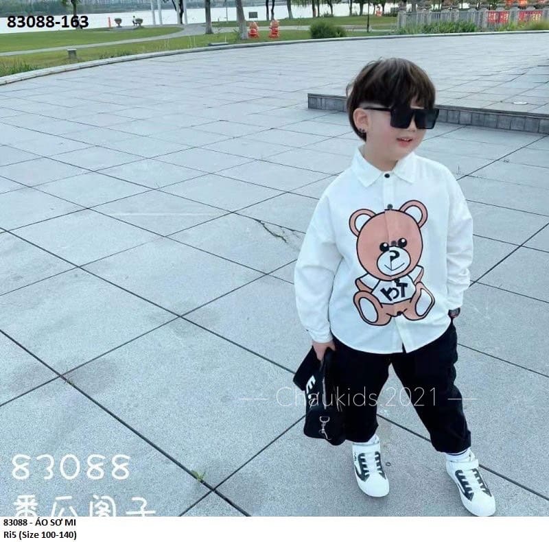 Bộ sơ mi cho bé trai 9-19kg