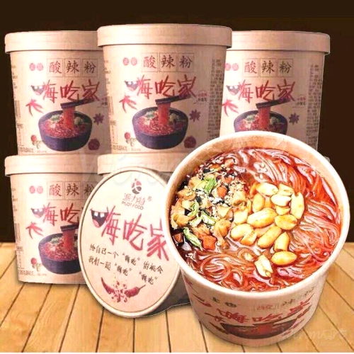 Thùng 6 Hộp Miến Chua Cay Trùng Khánh hộp 102g
