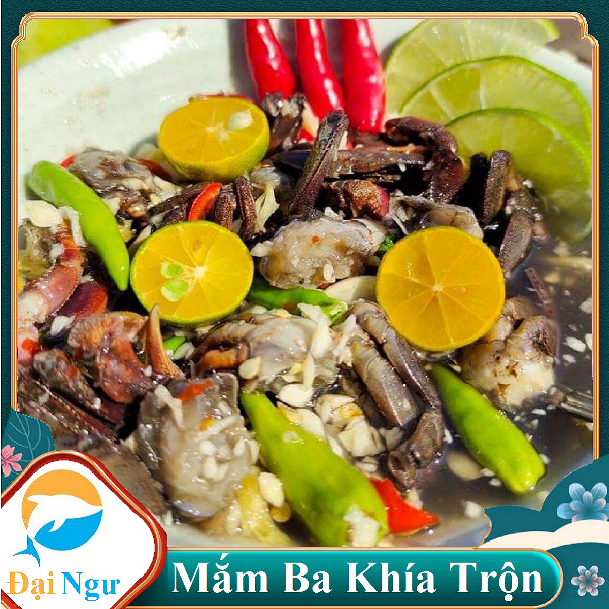 Mắm Ba Khía trộn sẵn con Lớn Siêu chắc thịt 500G MẮM BA KHÍA.