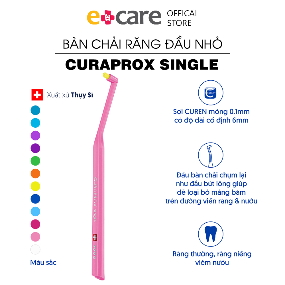 Bàn chải răng đầu nhỏ CURAPROX CS 1006 Single