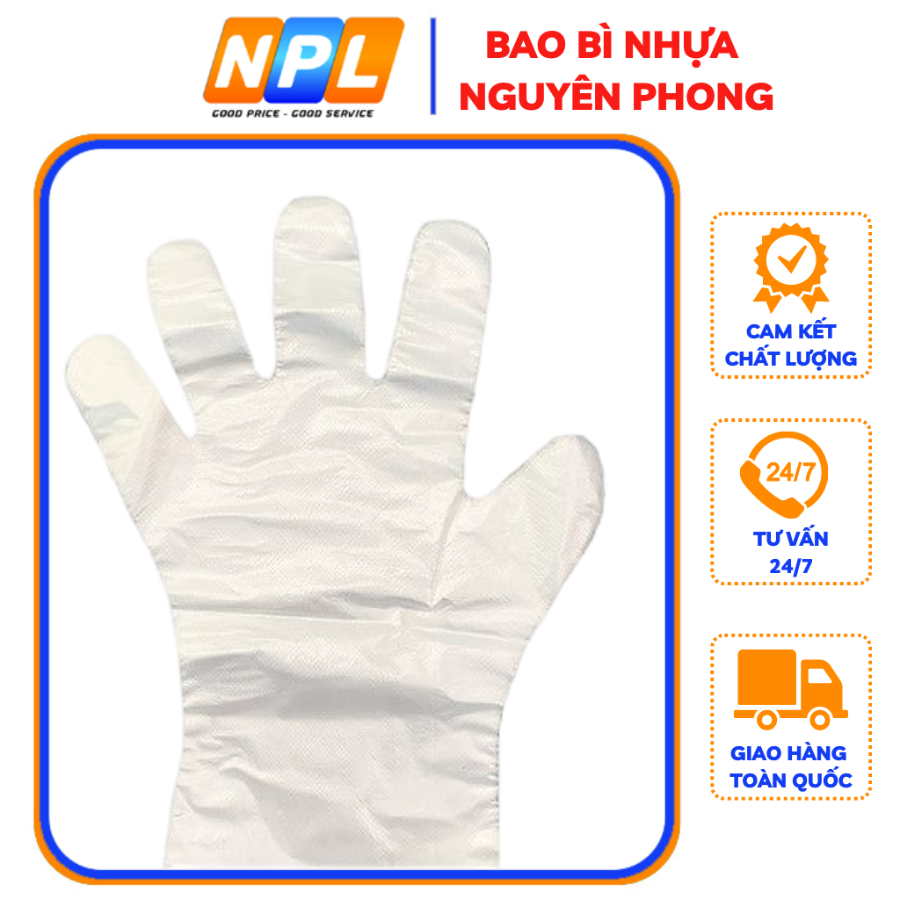 Bao tay xốp, bao tay nilong - bao bì nhựa nguyên phong