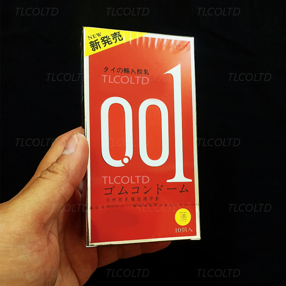 Bao cao su siêu mỏng 001 hộp 10 cái