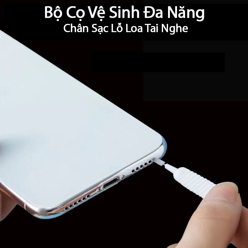 Bộ dụng cụ vệ sinh lỗ loa, chân sạc dành cho điện thoại máy tính bảng laptop tai nghe