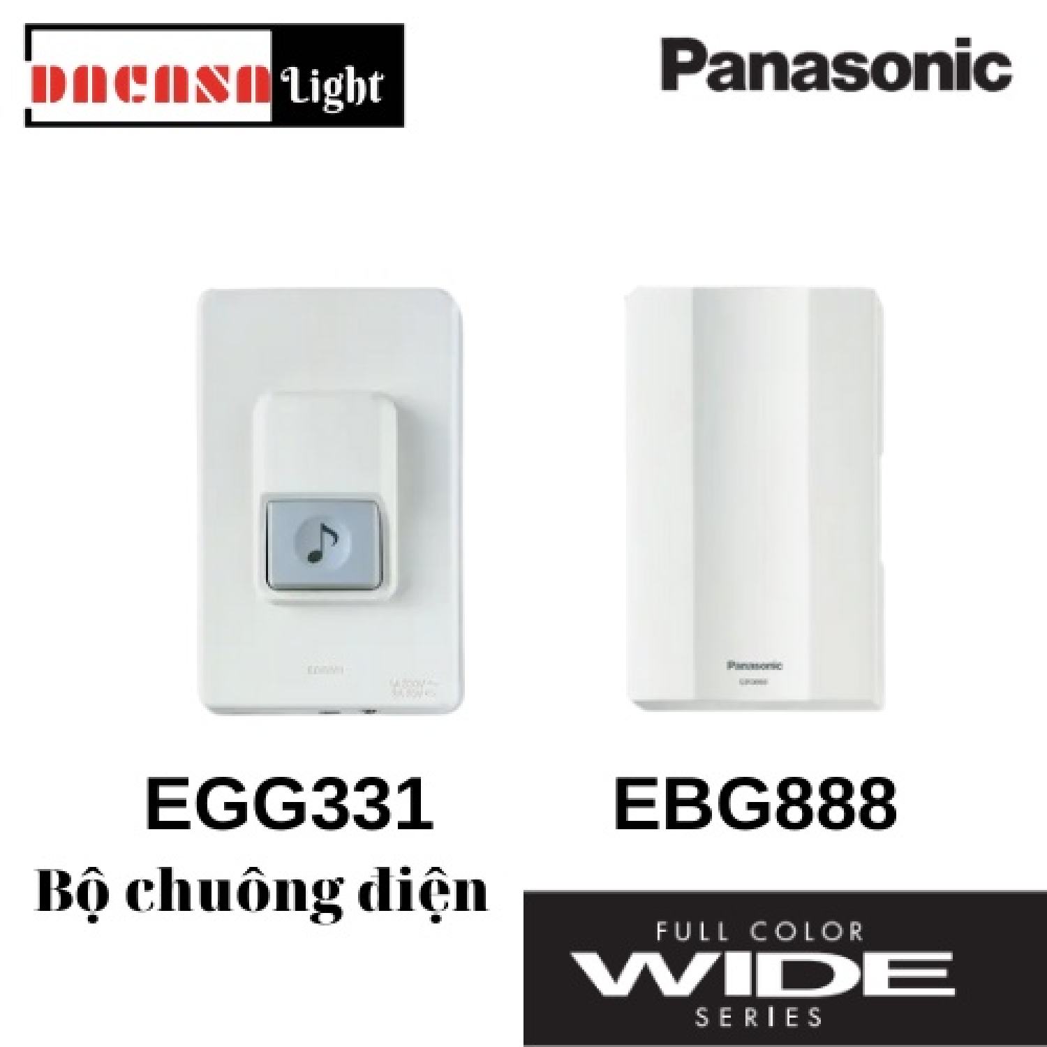 Chuông điện panasonic chính hãng ebg888, egg331
