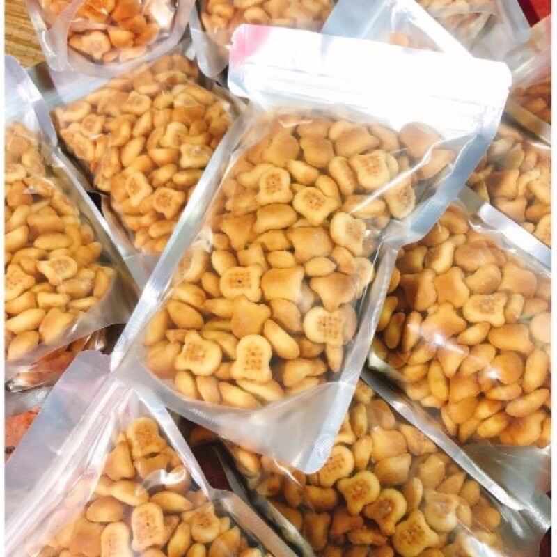 Bánh gấu kem Thiên Hồng túi zip 500gram