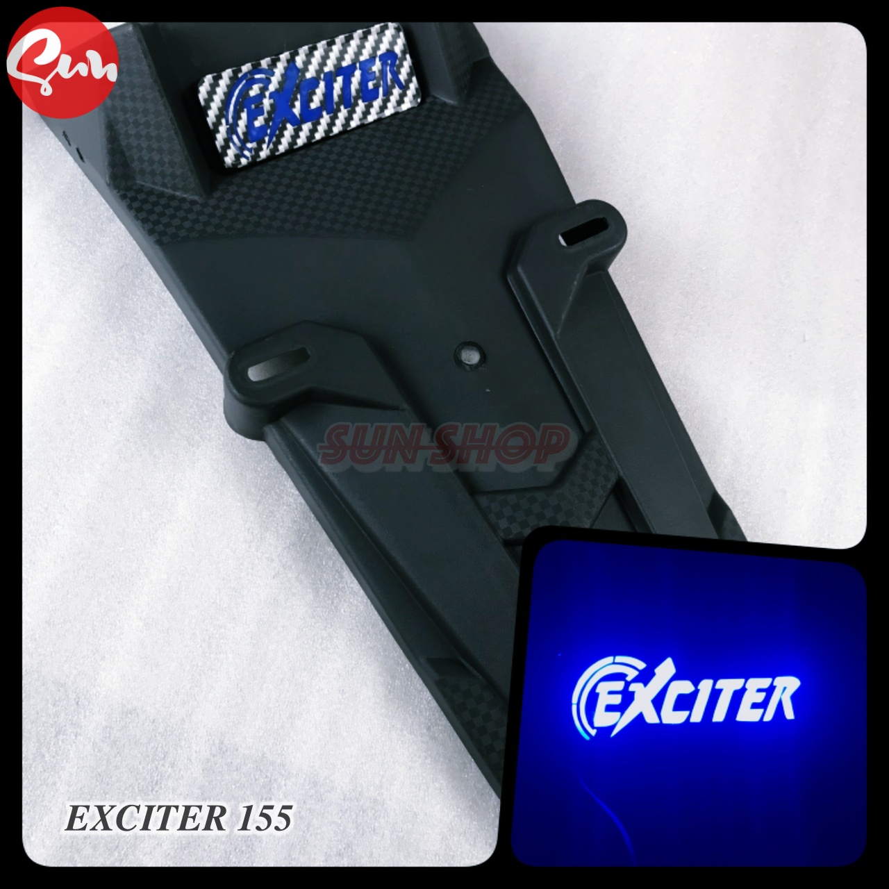 ĐUÔI DÈ CÓ ĐÈN CHẮN BÙN SAU  EXCITER 155 ( EX 2020) DÀY CHẤT LƯỢNG TẠO NÊN CÁ TÍNH VÀ CHẮN BÙN HIỆU QUẢ KHI TRỜI MƯA
