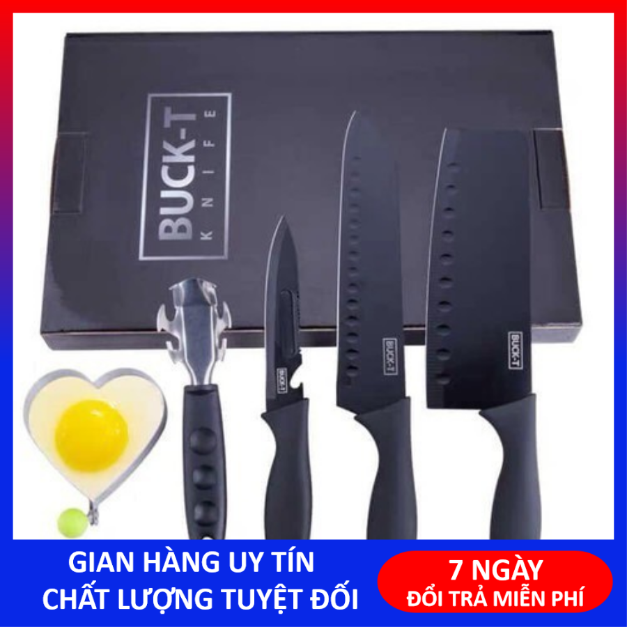 Bộ dao 5 món buck black