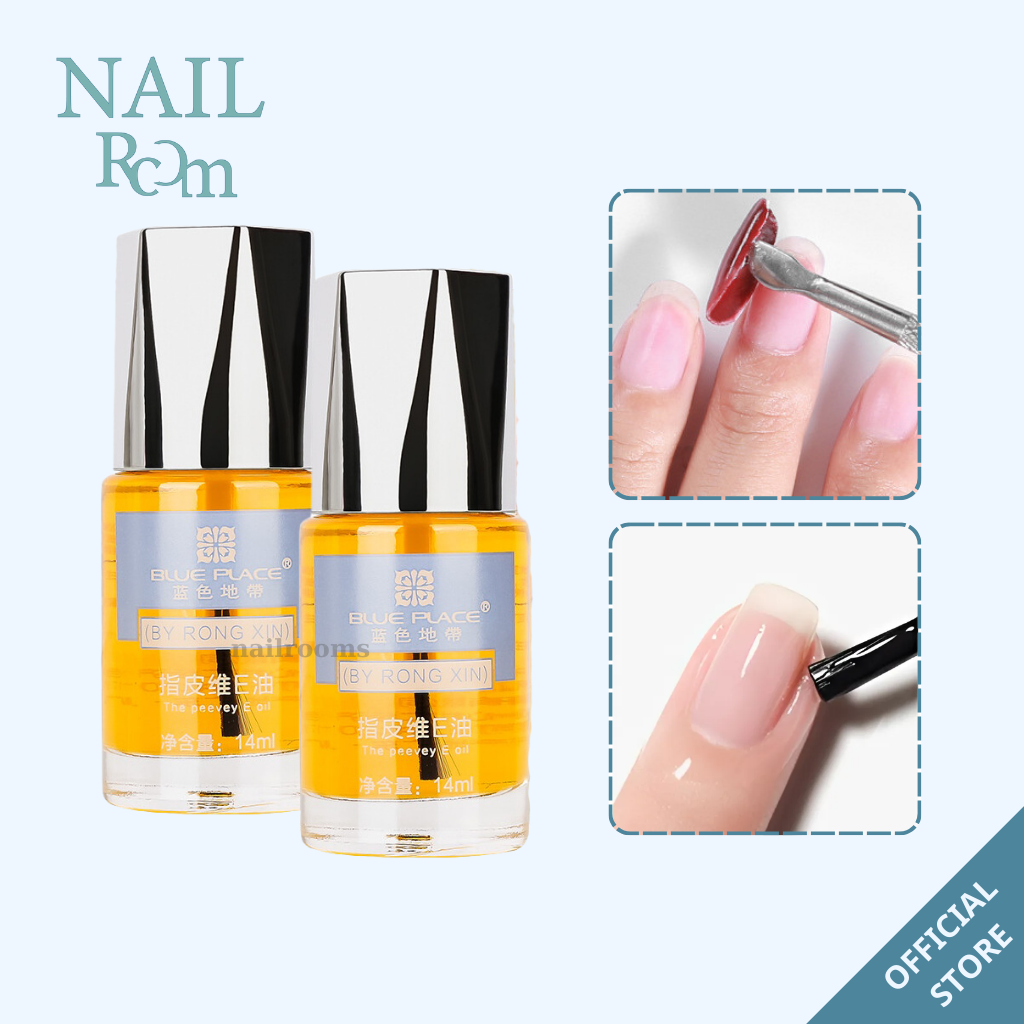 Dầu tháo móng úp, nước tháo móng bột Blue Place - Dầu dưỡng viền móng làm nail