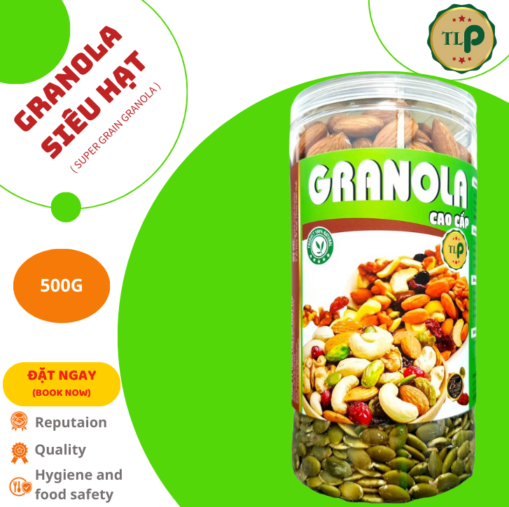 Siêu hạt dinh dưỡng mix 5 loại tân lộc phát - hũ 500g