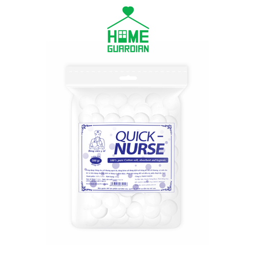 Bông Viên Y Tế Quick-Nurse 2cm - 500gr