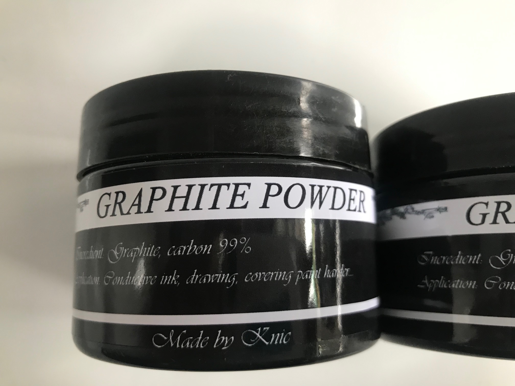 Bột graphit than chì (Graphite powder - Carbon) bột cacbon dẫn điện, trong hội họa, mạ via