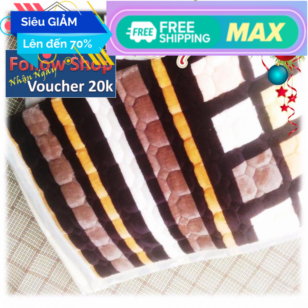 Thảm Ngủ trưa Văn Phòng, Đệm Văn Phòng, Tấm Trải Văn Phòng Lông Nhung Chần bông 3 lớp 80cmx190cm