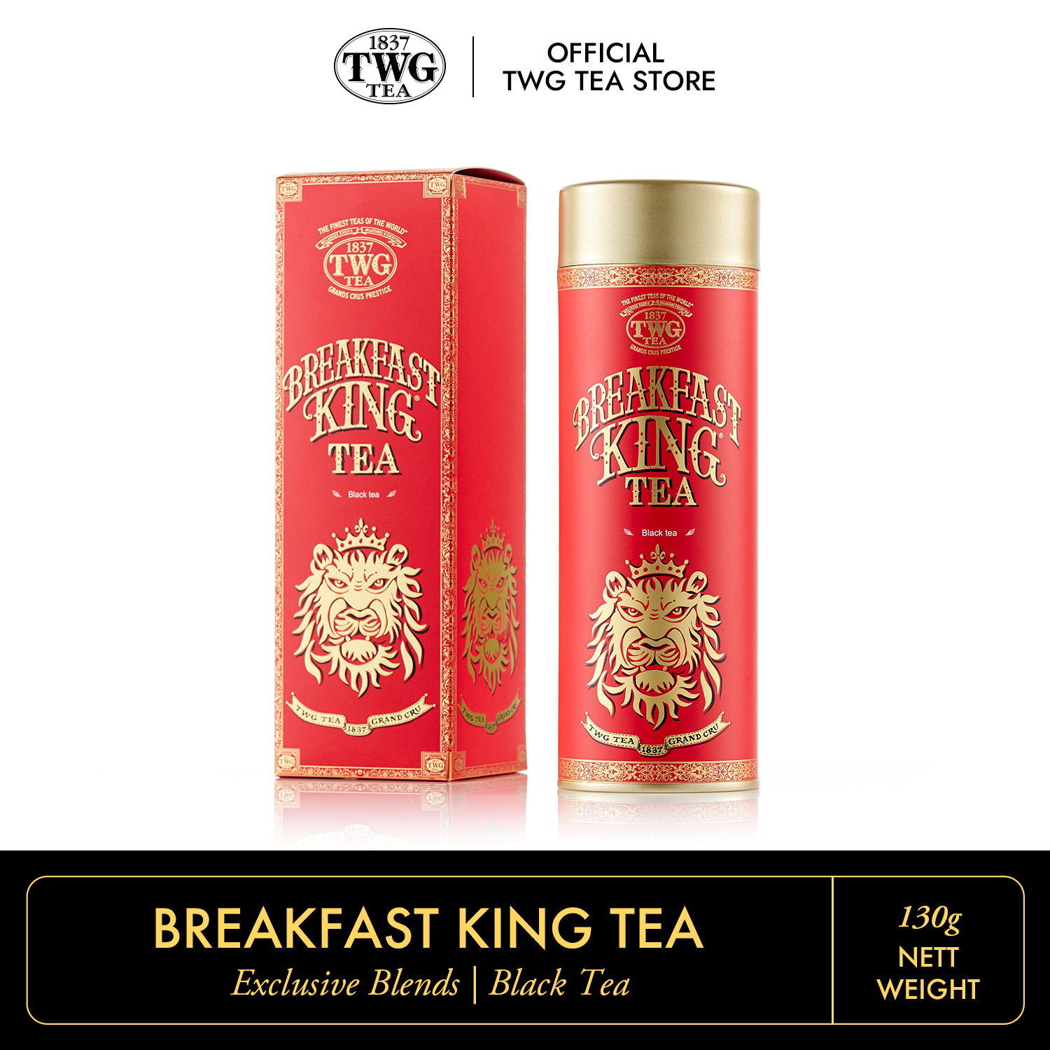 Trà TWG Tea - Breakfast King Tea (100g) | Trà Đen