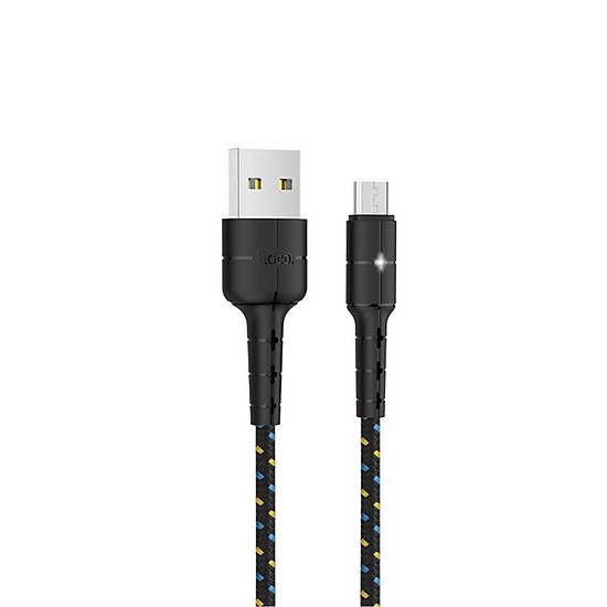 Cáp sạc Micro USB Hoco X14 Pro sạc nhanh 3A Max LED báo sạc tương thích với nhiều thiết bị