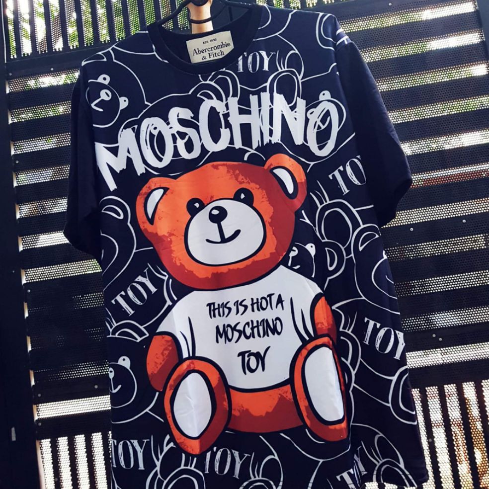 ÁO THUN NỮ IN HÌNH 3D SIÊU CUTE [MOSCHINO]