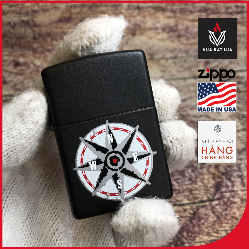 Bật lửa Zippo Mỹ mộc đáy La mã chính hãng chủ đề Marlborol (made in USA), có tem đỏ, bảo hành chính hãng trọn đời – sản xuất năm 1998 (không bao gồm xăng)