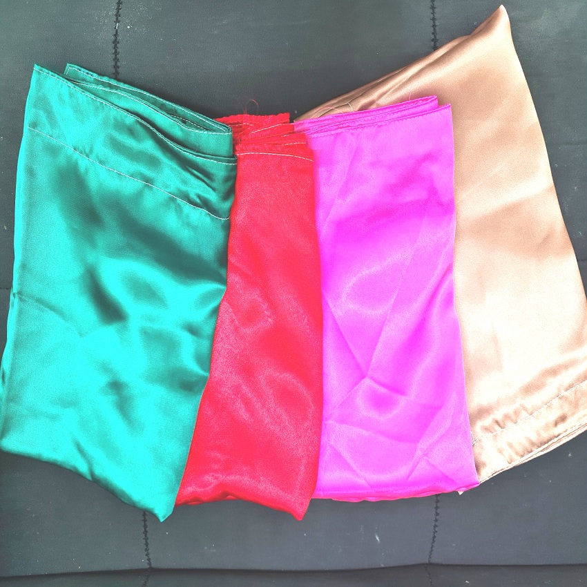 Combo 2 cái Vỏ Gối phi lụa cao cấp Drap Long Việt, Vỏ gối nằm, Vỏ gối ôm đủ size, chất phi lụa Thái mềm, mát, không xù long, bền màu.