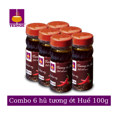 6 hũ tương ớt siêu cay YesHue
