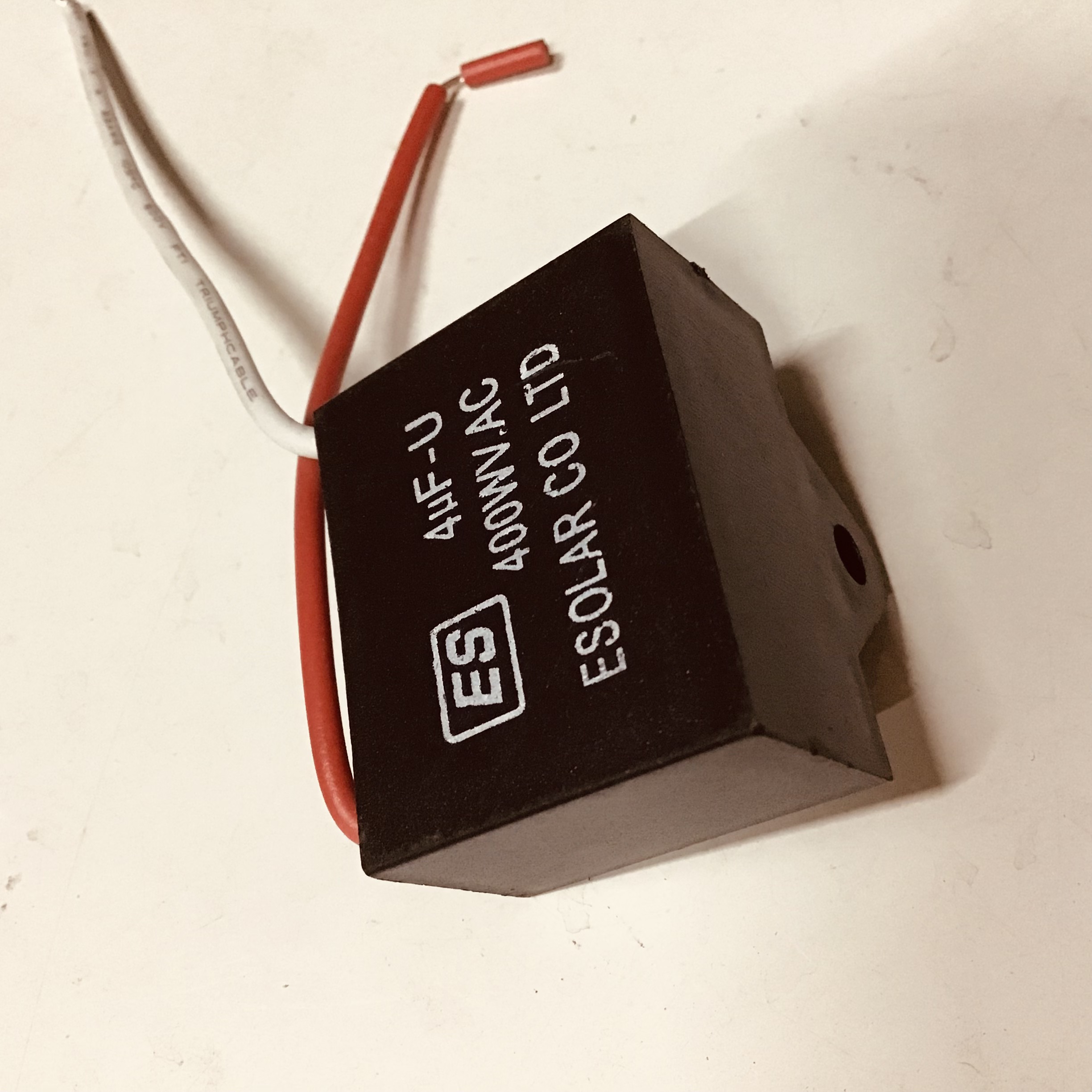 Combo 2 cái tụ điện 4uf dòng điện phóng 400VAC dùng cho quạt trần hoặc phụ kiện mô tơ nhỏ