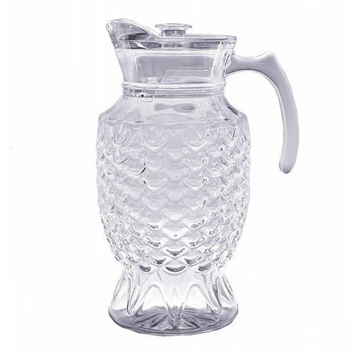 [HCM][Sang Trọng - thủy tinh Dày] Bình thủy tinh đựng nước lạnh kiểu vảy cá G-horse loại 1.5L