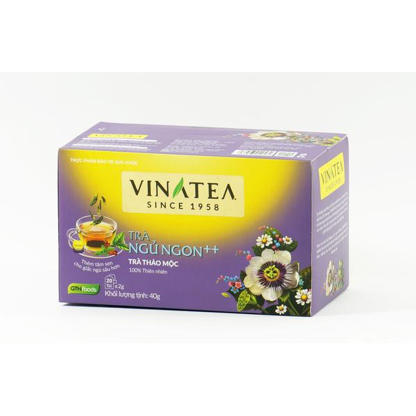 Trà Ngủ Ngon ++ Vinatea Hộp 40G