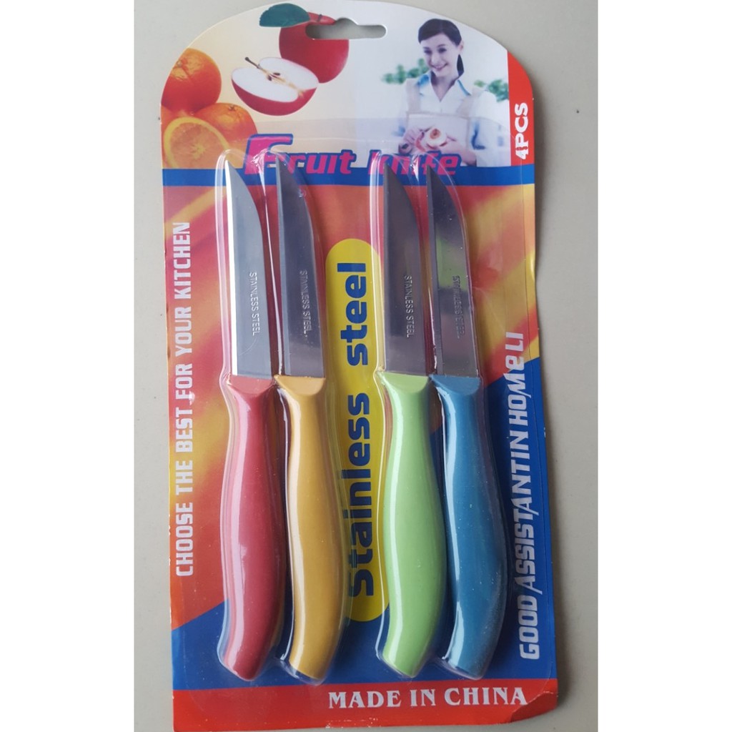 Combo 4 dao gọt trái cây