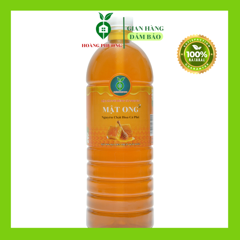 Mật ong nguyên chất hoa cà phê đăklak 1lit chuẩn 100% - mật ong hoa cà phê hàng chuẩn xịn