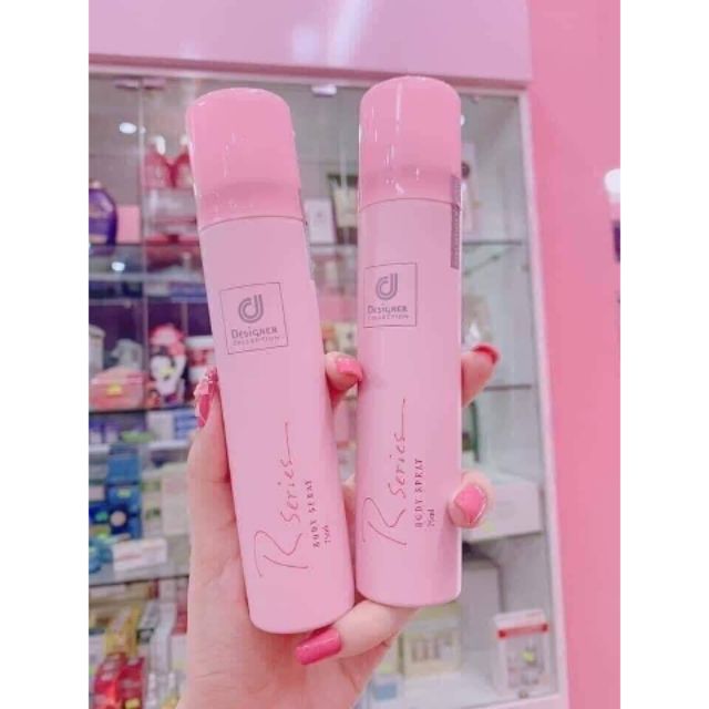 Xịt thơm body rseries thái lan 75ml cam kết sản phẩm đúng mô tả chất lượng đảm bảo an toàn đến sức khỏe người sử dụng