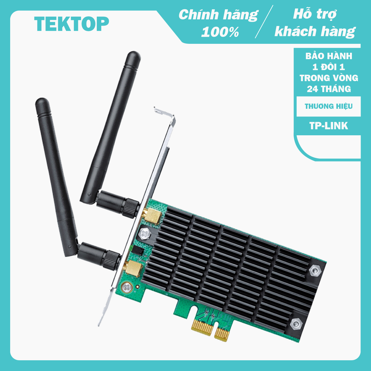 Card wifi băng tần kép TP-Link Archer T4E
