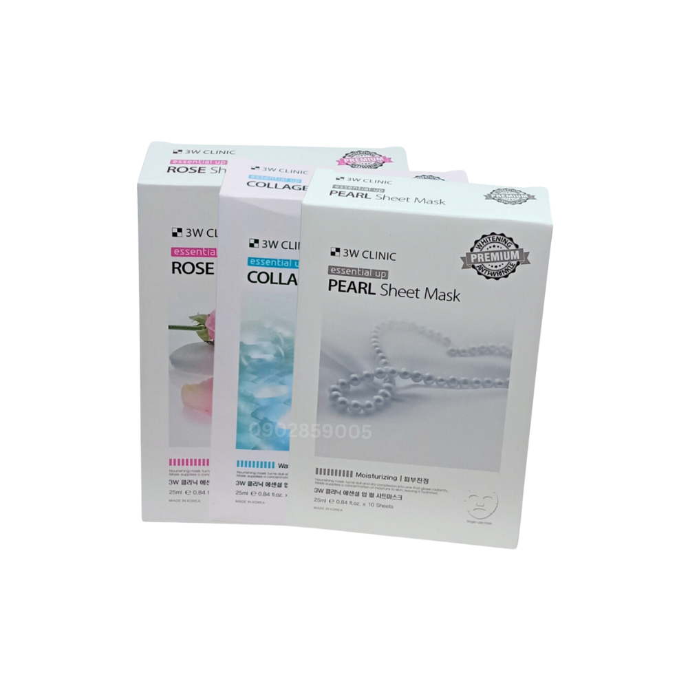 Mặt nạ 3w clinic dưỡng da 10 miếng