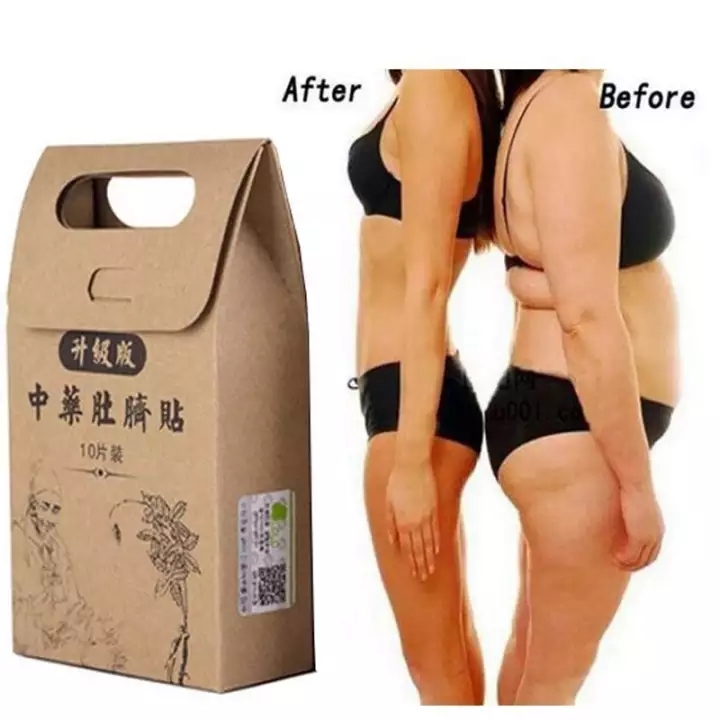 10 patch dán giảm cân dán rốn tan mỡ trung y slimming patch